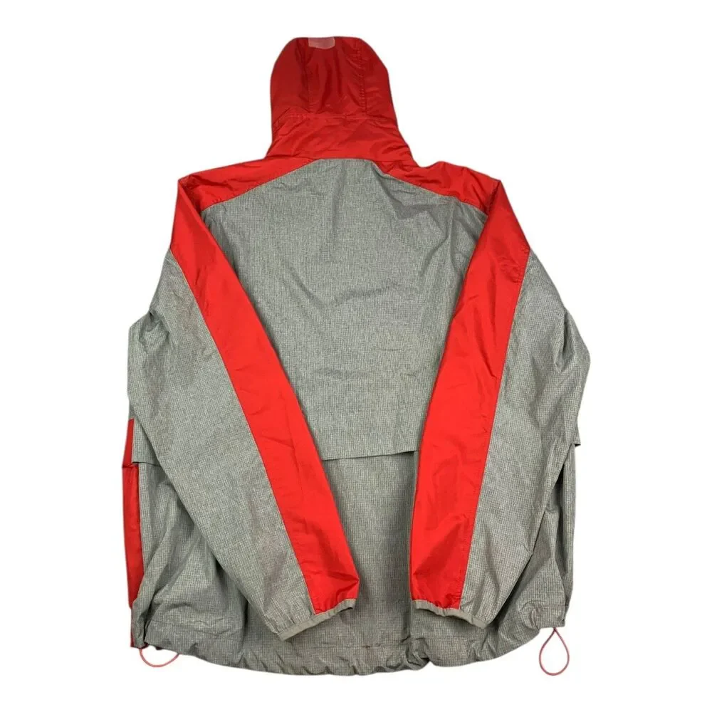 Chicago Blackhawks 1/4-Zip Windbreaker Rain Jacket Pullover, Men’s Size XL